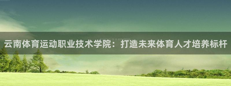一竞技官网下载平台注册流程图：云南体育运动职业技术学